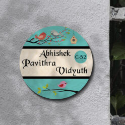 Beautiful Couple Name Plate | Personalized | 12X12 Inches