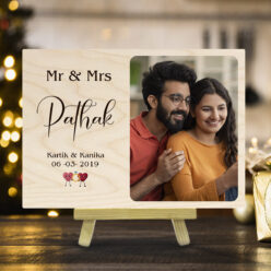 Personalized Wedding Plaque | Wooden | 6*4.5inches