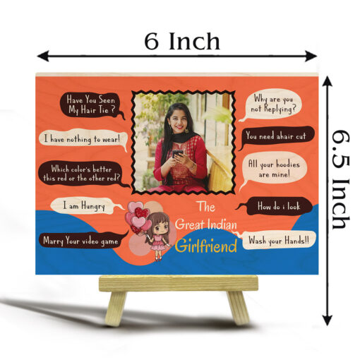 Best Valentines Gifts For Her | Personalized | 6*6.5 Inches - Image 7