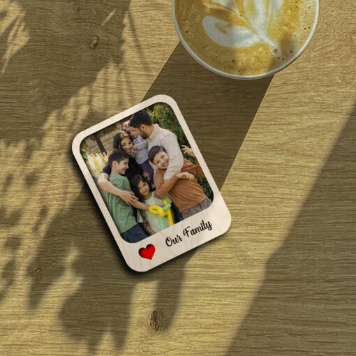 Family Fridge Magnet | Personalized | 4×3 Inch - Image 2