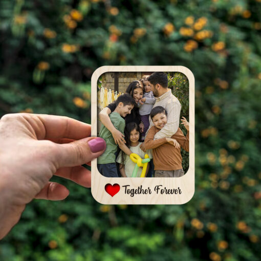 Together Forever Fridge Magnet | Personalized | 4×3 Inch