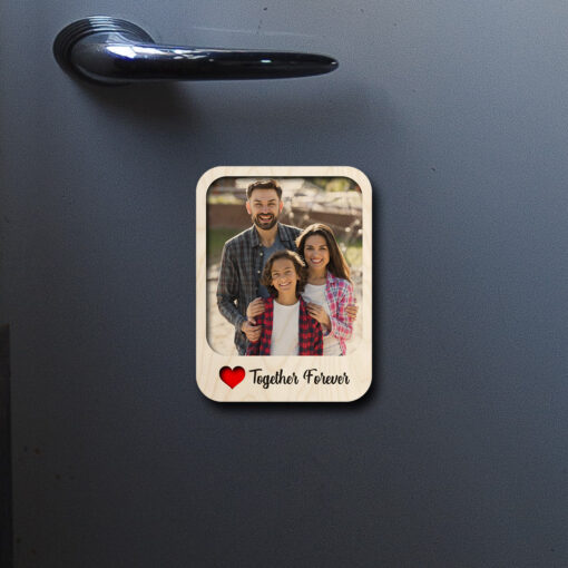 Together Forever Fridge Magnet | Personalized | 4×3 Inch - Image 5