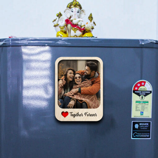 Together Forever Fridge Magnet | Personalized | 4×3 Inch - Image 6