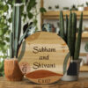 Bohemian Theme Wooden Nameplate | Personalized | 12x12 inches