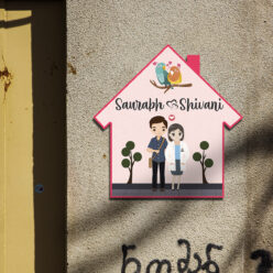 Doctor Couple Nameplate | Personalized | 12×12 inches