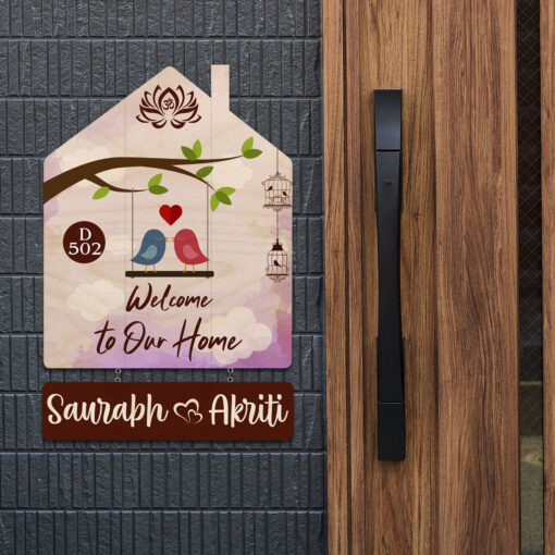 Personalized | Colorful Wooden Name Plate - Image 7