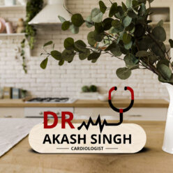 Desk Name Plate for Doctor | Personalized