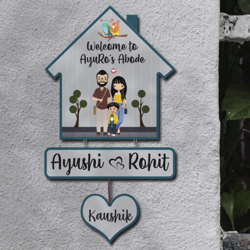 Best Name Board Design in Wood | Personalized - Image 2