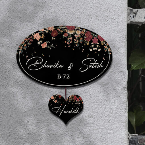 Beautiful Elegant Name Plate | Personalized | 12.5x12inches - Image 6