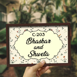 3D Acrylic Rectangle Nameplate | Personalized