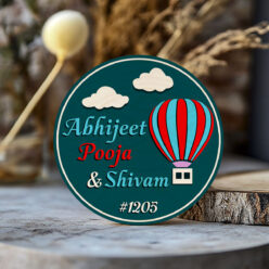 Wooden 3D Name Plate | Personalized | 12x12 inches