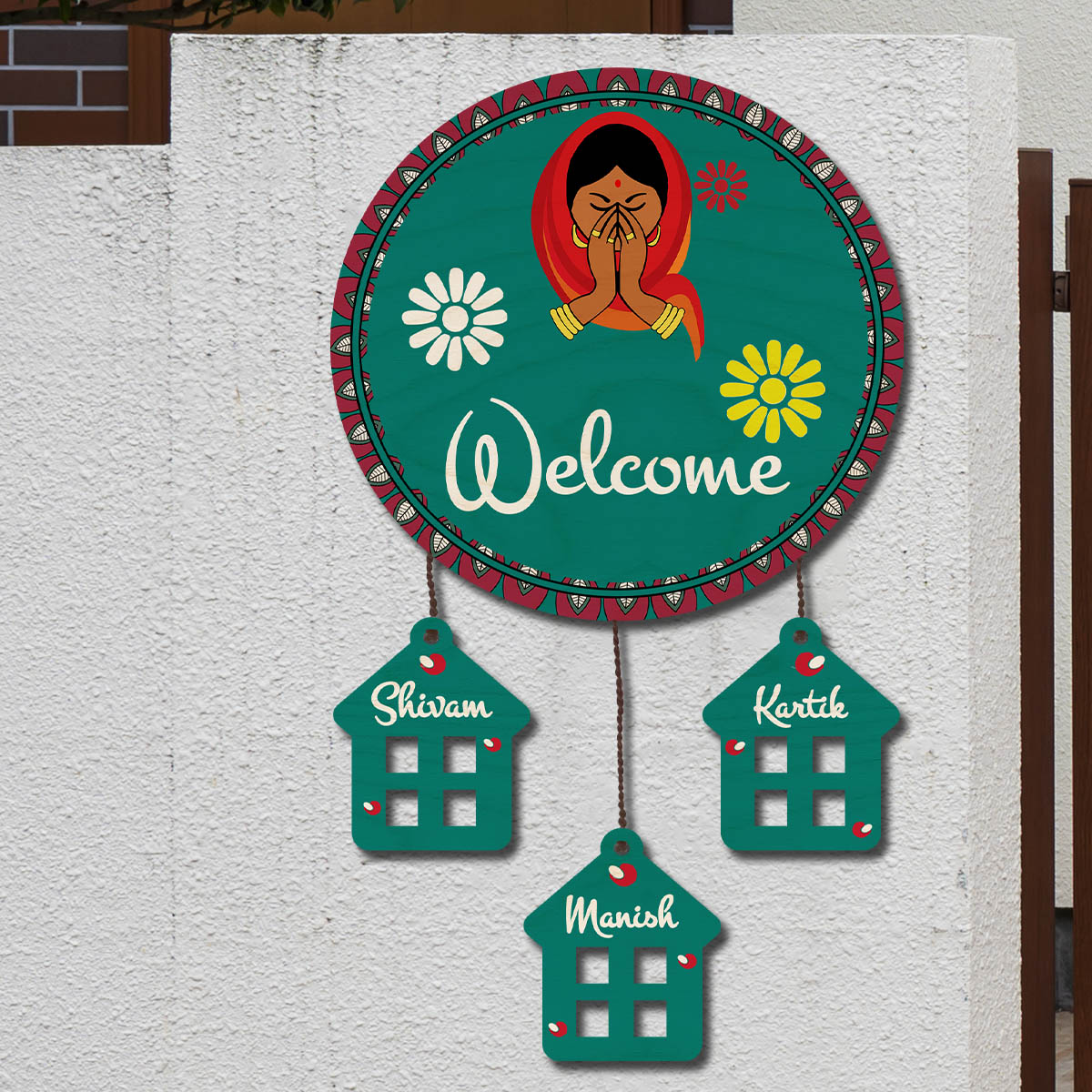 Welcome Name Plate | Personalized