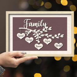 Moments We Treasure Wooden Frame | Personalized
