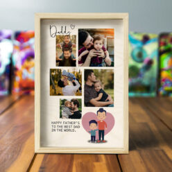 Father's Day Collage Picture Frame | Personalized