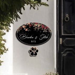 Name Plate with Pet Name | Personalized