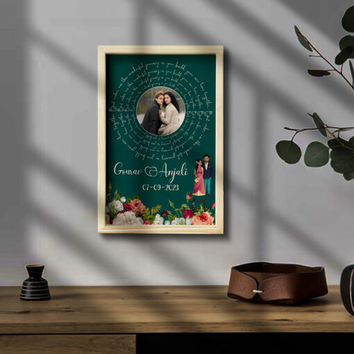 Eternal Bloom Wooden Frame | Personalized - Image 11