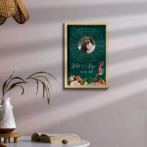 Eternal Bloom Wooden Frame | Personalized - Image 12