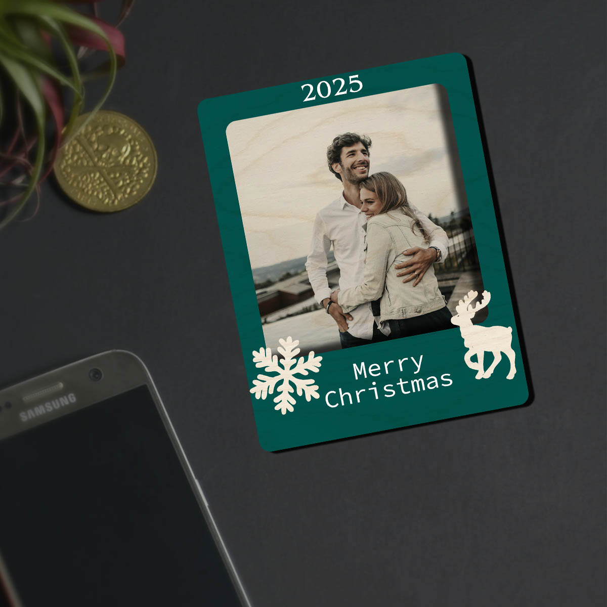 Starlit Story Festive Christmas Magnet | Customized | 4 Inch - Image 5