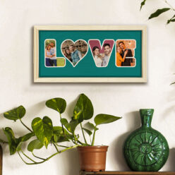 Quote Love Word Frame | Personalized | 12x6 Inch