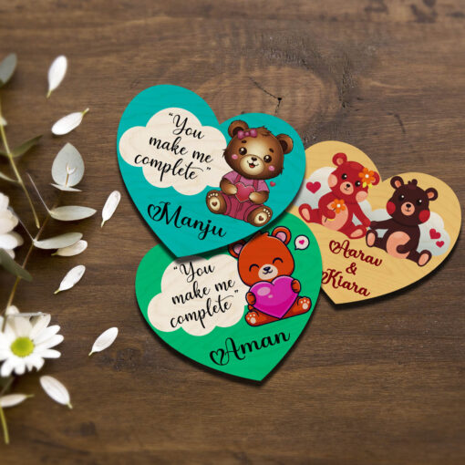 Heart Fridge Magnet | Personalized | 4x4 Inch