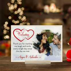 Valentine Custom Wood Print | Personalized | 5x7 Inch