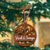 Couple Custom Ornaments with Magnet | Personalized | 4 Inch