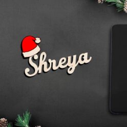 Christmas Wooden Name Fridge Magnets | Personalized | 3.5 inch