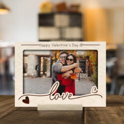 Captivating Valentine Photo Frame | Personalized | 7x5 inches