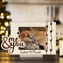 Memorable Couple Photo Frame | Personalized | 5x7 Inch