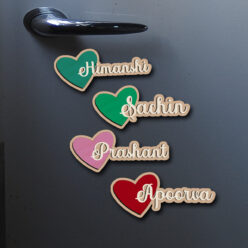 Beautiful Name Fridge Magnet | Personalized | 4x4 Inch
