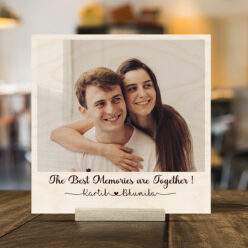 Valuable Natural Wood Prints | Personalized | 6x6 Inches