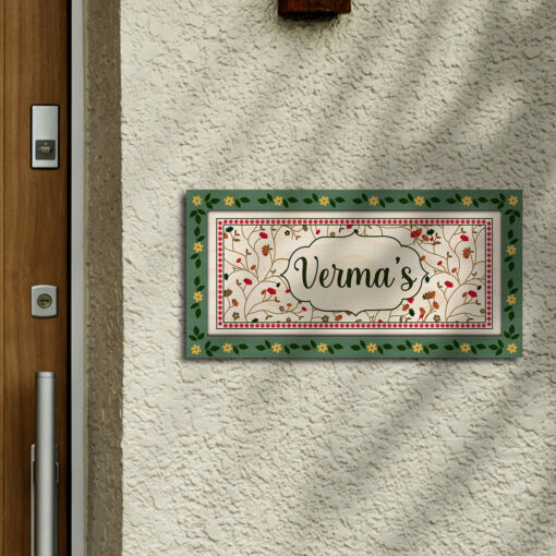Stylish Wooden Name Plate |  Personalized | 12x8 Inch - Image 4