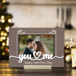 You and Me Couple Photo Frame | Personalized