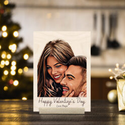 Beautiful Custom Canvas Picture Print | Wooden | 7x5Inch
