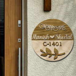 Modern Beautiful 3D Name Plate | Personalized