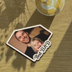 Best Dad Ever Wooden Magnet | Personalized