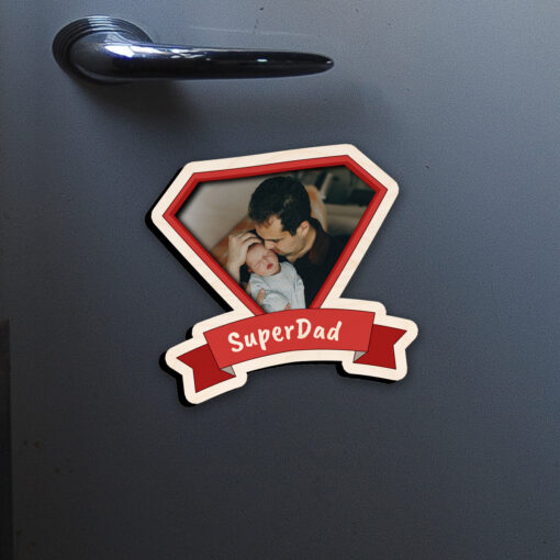 Photo Fridge Magnet for Father's Day | Personalized