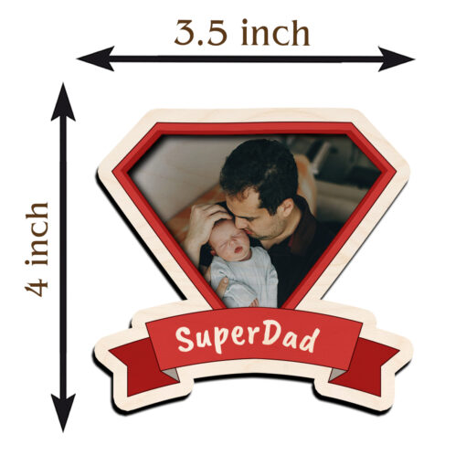 Photo Fridge Magnet for Father's Day | Personalized - Image 4