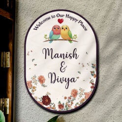 Custom Name Plate for Home Door | Personalized