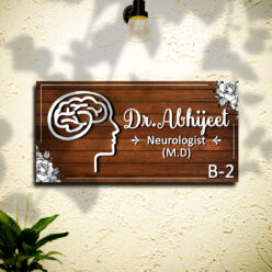 Doctor Neurologist Name Plate | Personalized